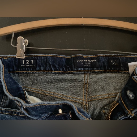 Lucky Brand Dark Wash Straight Jeans - Picture 3 of 4